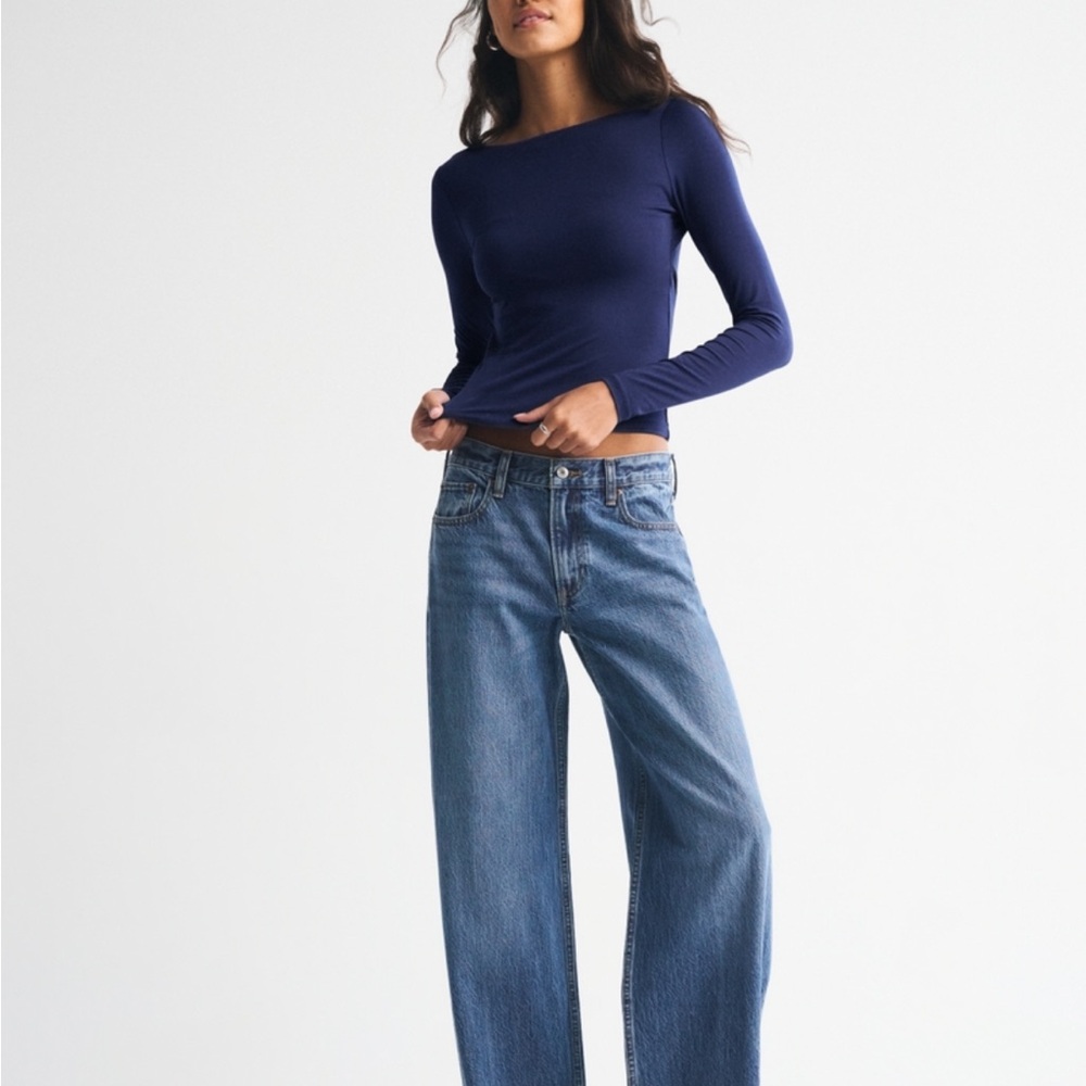 Abercrombie & Fitch Cowl Neck Top